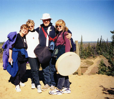 Margaret Tobin, Vijaya (Beth Martens), Henry Zacharias, Linda Zacharias